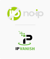 IP Vanish / No-IP Logos