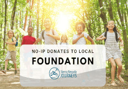 No-IP Donates to Local Foundation